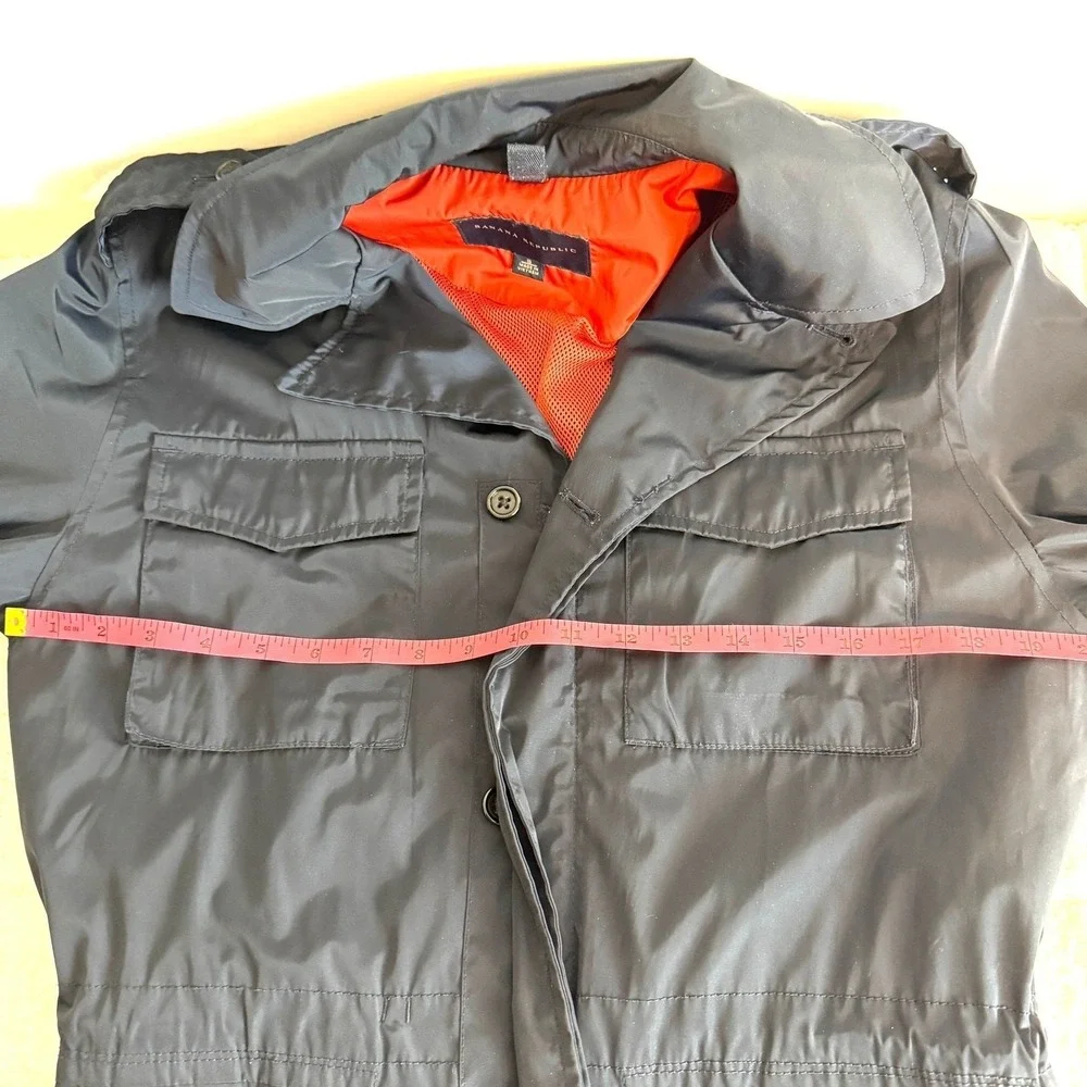 Banana Republic Mens Fleet Jacket S Water Resistent Lightweight Outdoors Casual